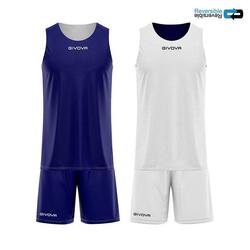 Ensemble maillot et short réversible enfant Givova