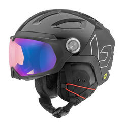 Casque de ski V-RYFT MIPS White Pearl Shiny - Phantom Blue Cat 1 to 3