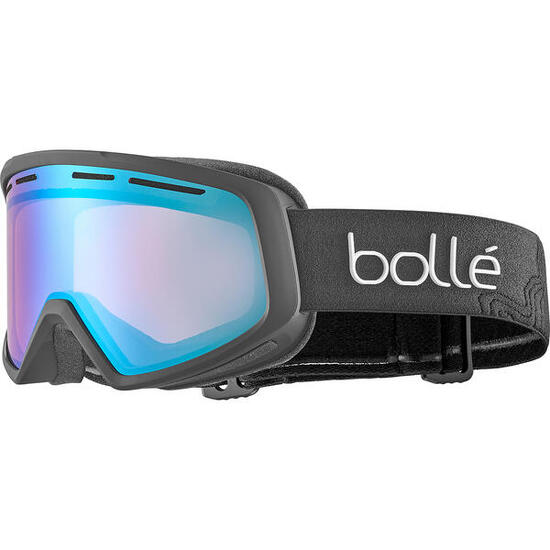 Masque de ski CASCADE Black Matte - Azure Photochromic Cat 1 to 3