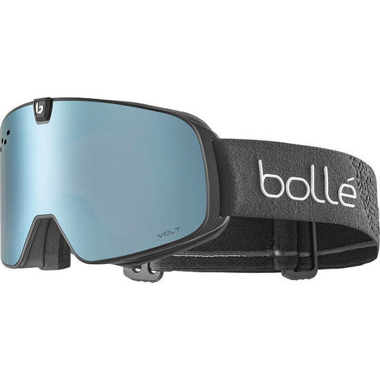 Masque de ski NEVADA NEO Black Matte - Volt Ice Blue Cat 3