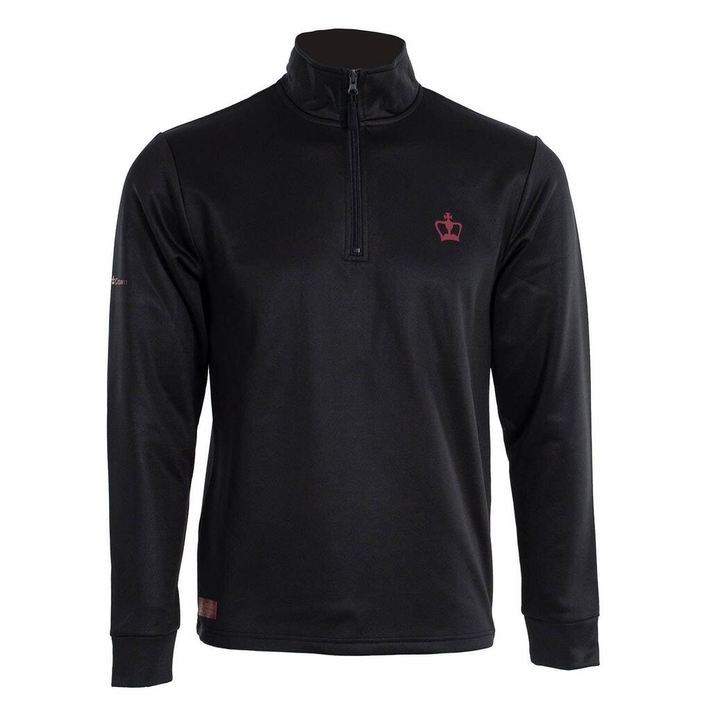 Sweatshirt Black Crown Acapulco Burgundy