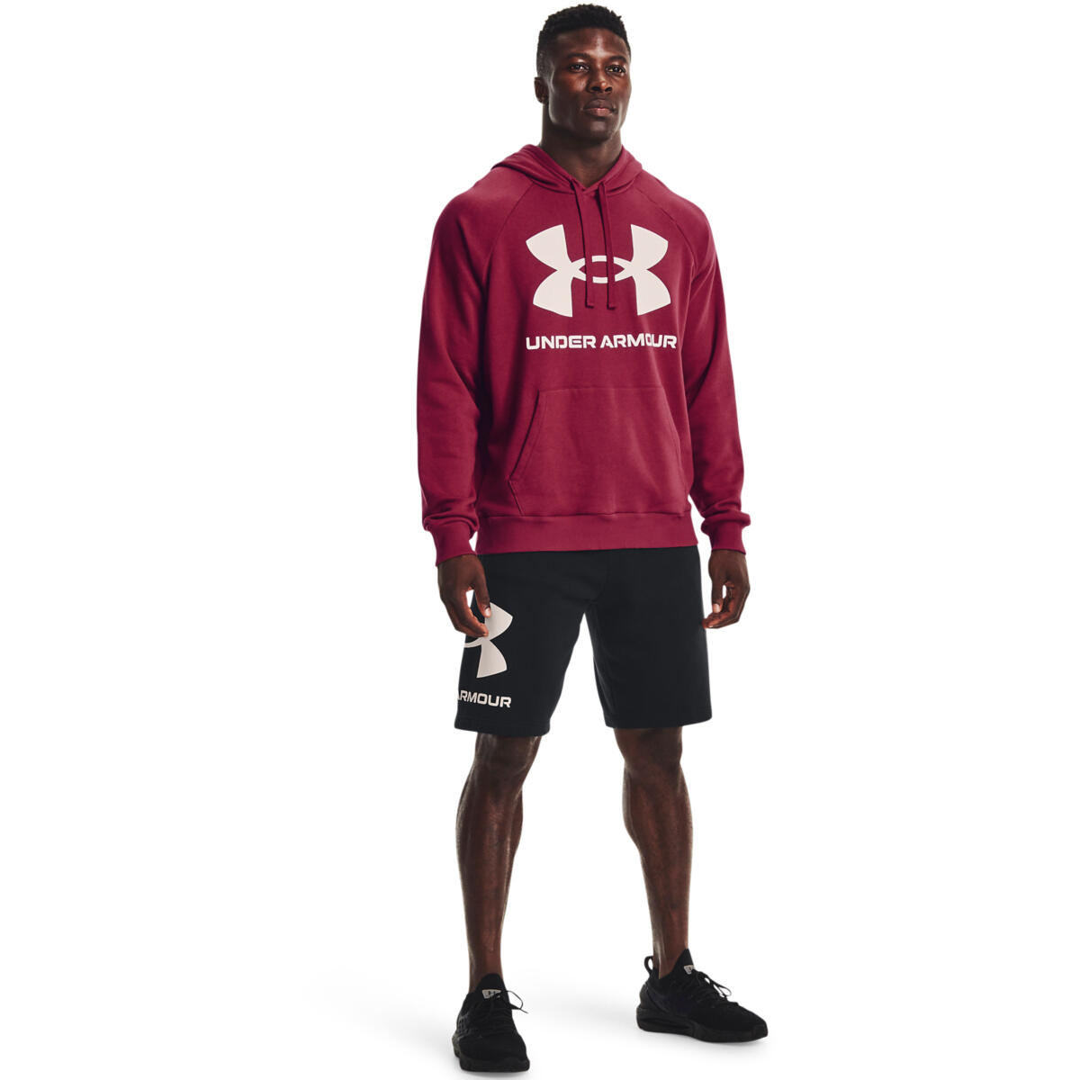 Kapuzenpullover Rival Fleece Big Logo Herren 3/4