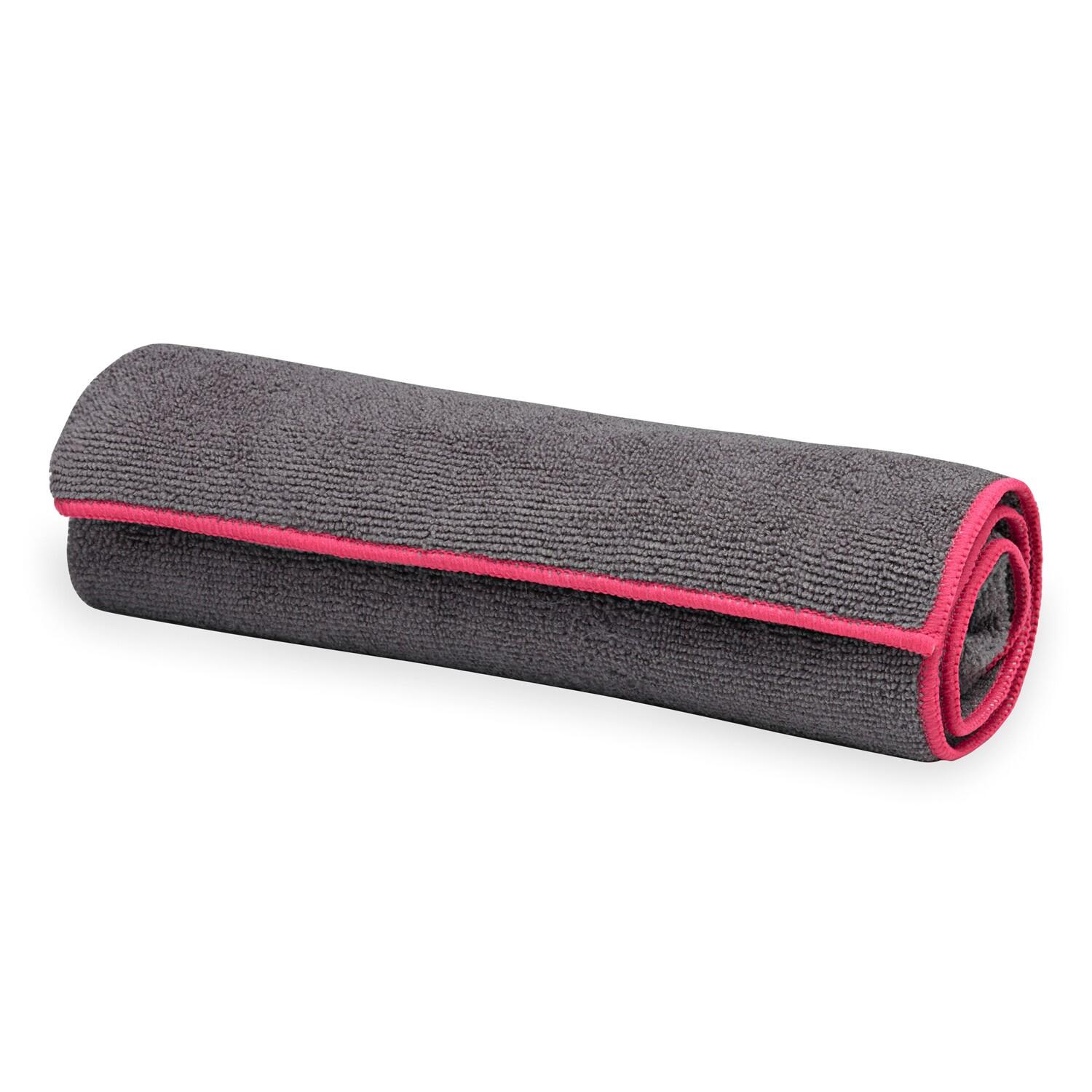 Hand Towel Yogahanddoek - Grijs / Roze 2/2