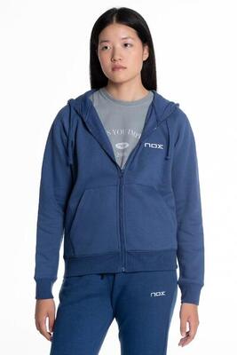 Kapuzensweatshirt Nox Basic Marineblau Damen T21hsucaazm