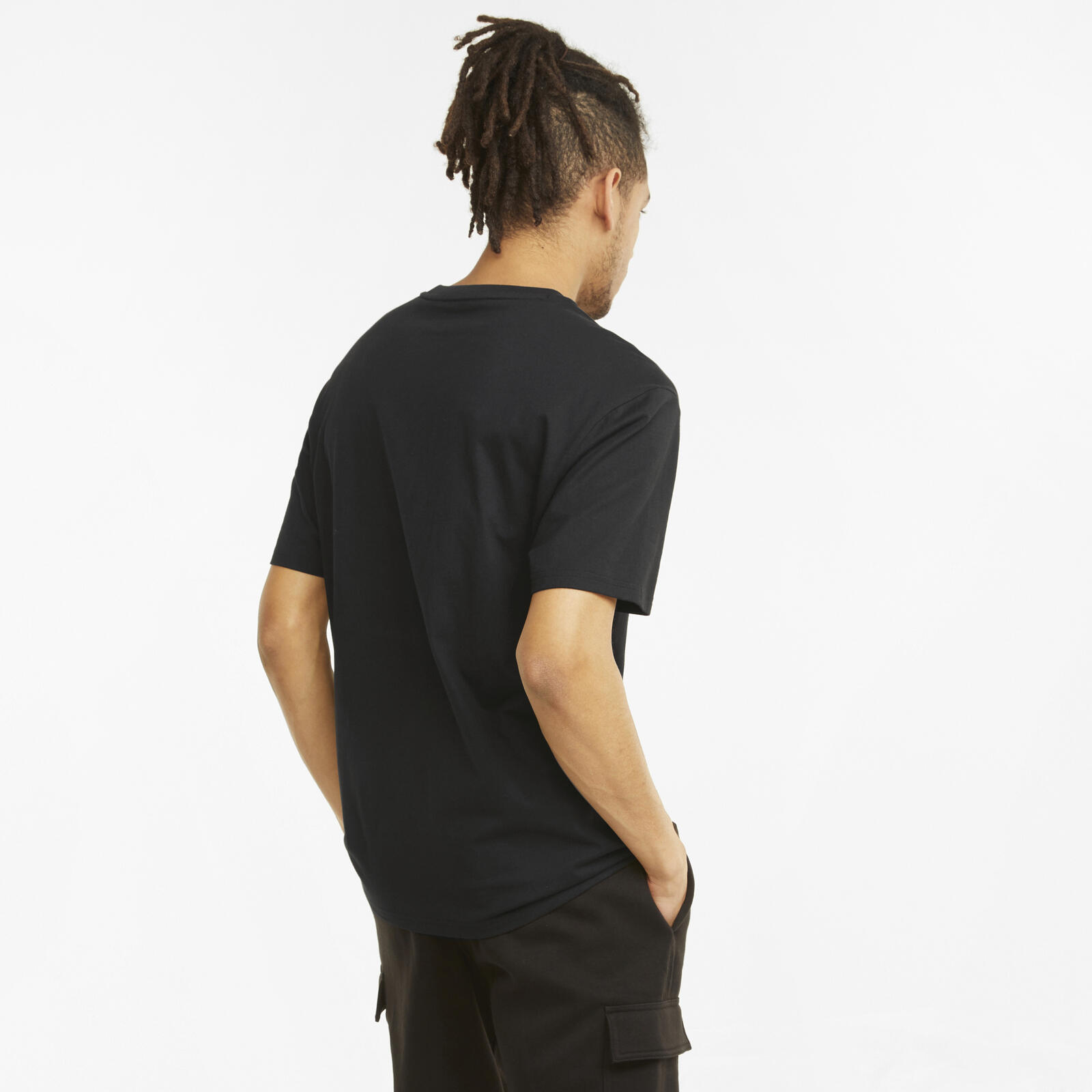 T-shirt Puma Rad Cal, Noir, Hommes 4/5