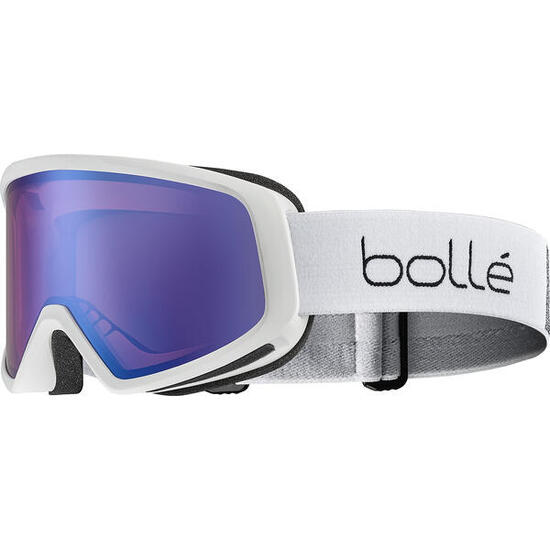 Masque de ski BEDROCK PLUS White Matte - Azure Cat 2