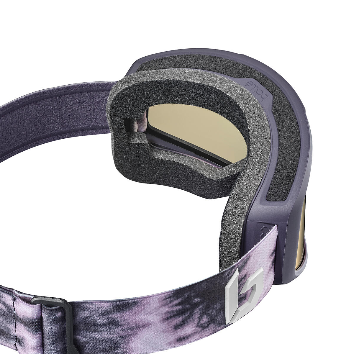 CASCADE Unisex Snow Goggles - Matte Plum Tie & Dye/Sunrise Photochromic 2/5