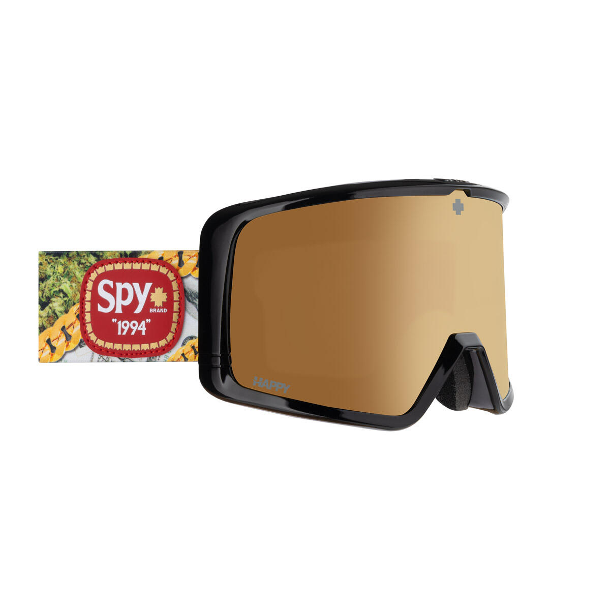 Spy - Masque De Ski Megalith Essentials - Happy Ml Rose Gold Mirror - Masque De Ski - Multicolore|noir - 42 M/l - Decathlon