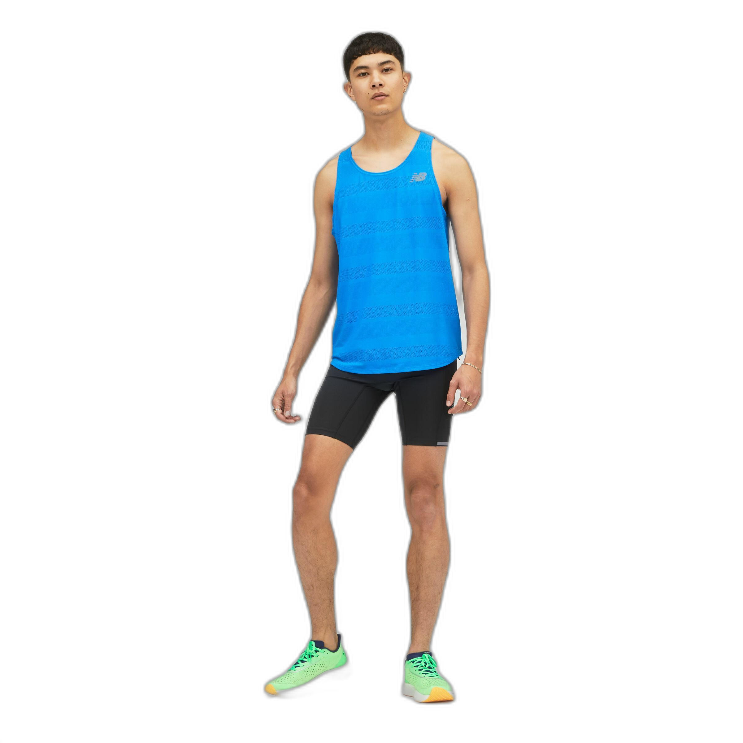 T-shirt pour hommes New Balance Q Speed Jacquard Tank 5/5