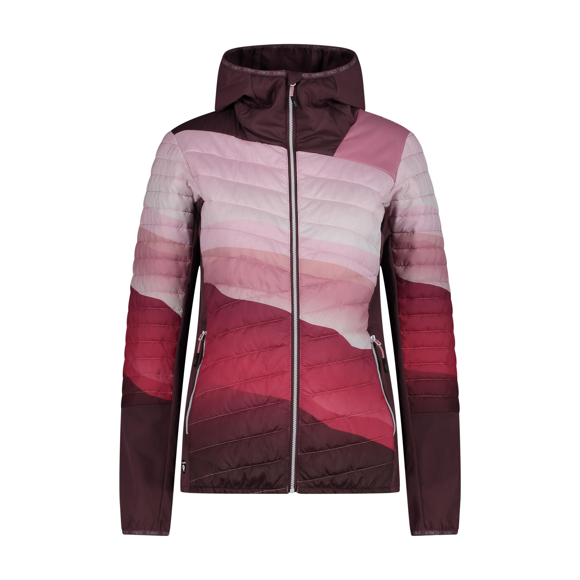 CMP Damen Jacke Woman Hybrid Jacket Fix Hood 33Z6026P 1/6