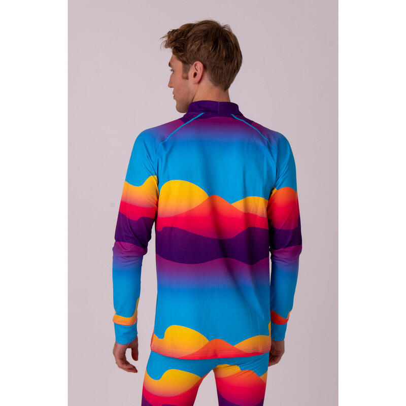 Mambo Sunset Mens Baselayer Top