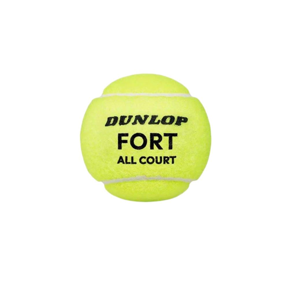 Balles de Tennis Dunlop D TB FORT ALL COURT TS 3 PET 601605 Jaune 3/3