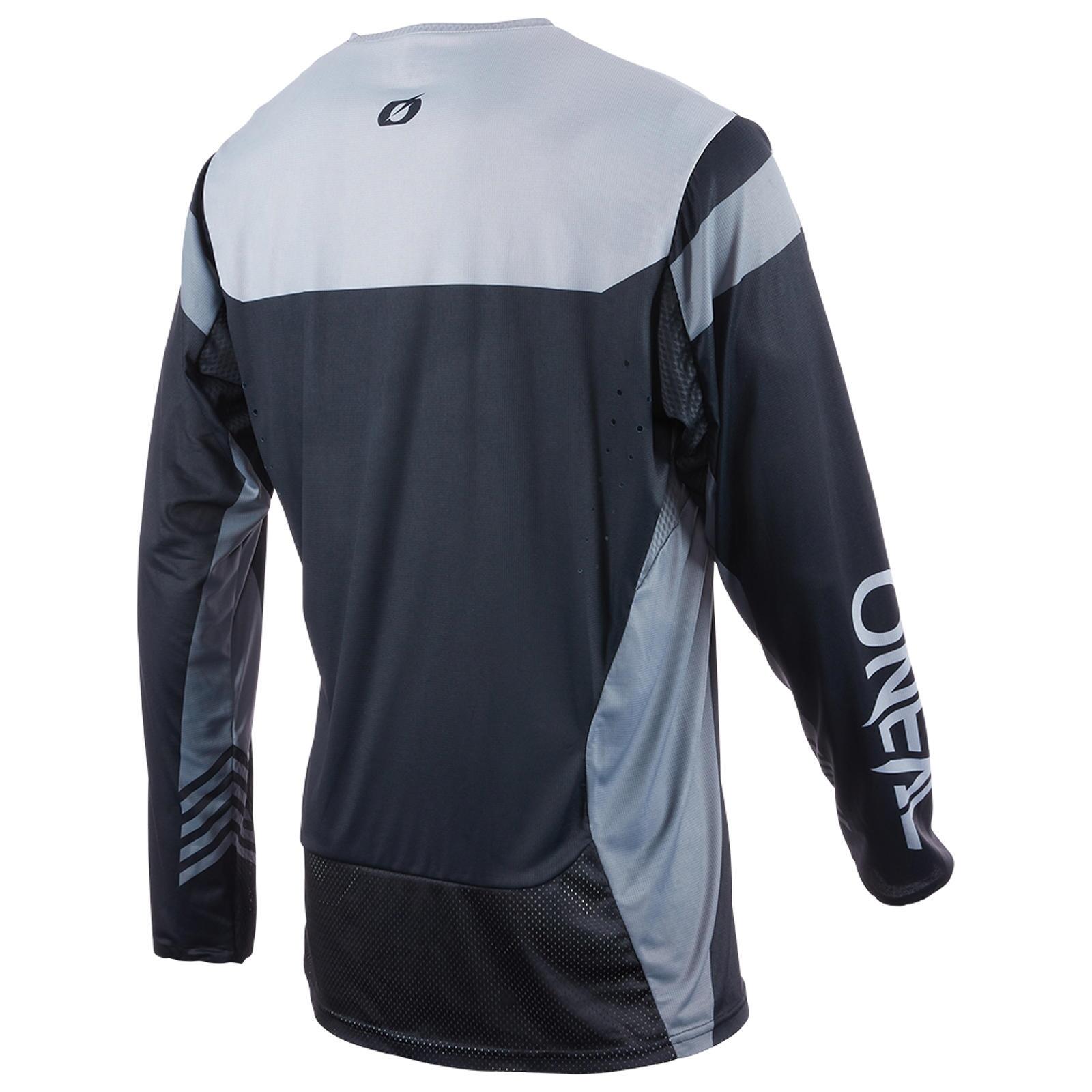 Maillot Manches Longues O'Neal ELEMENT FR HYBRID V.22 Noir/Gris 2/2