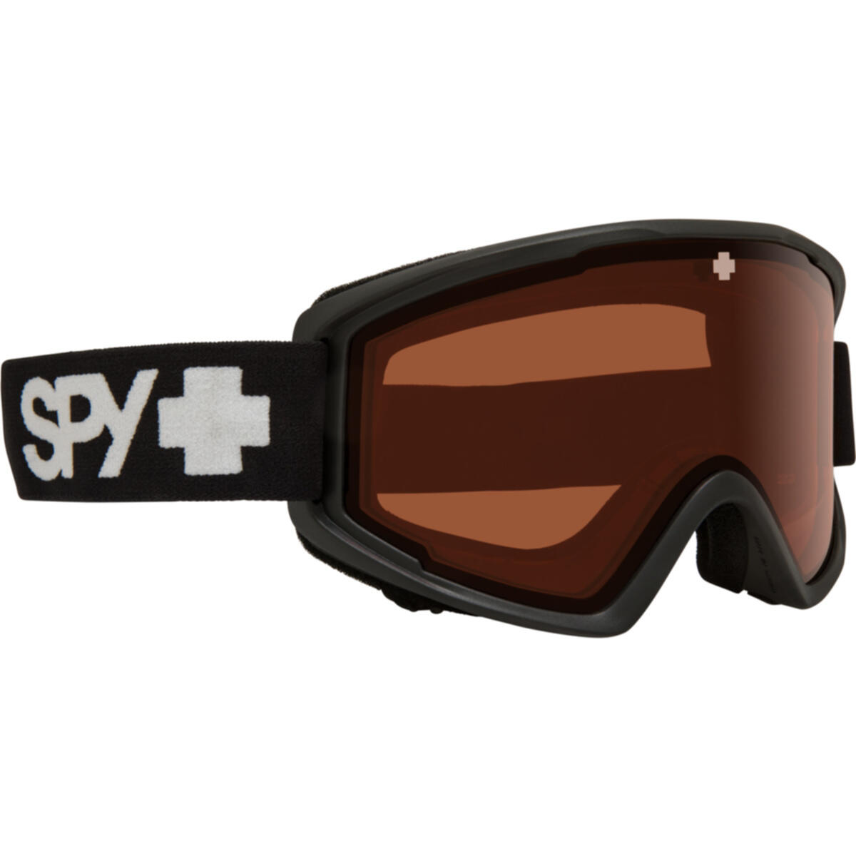 Maschera da sci CRUSHER Matte Black - LL Persimmon