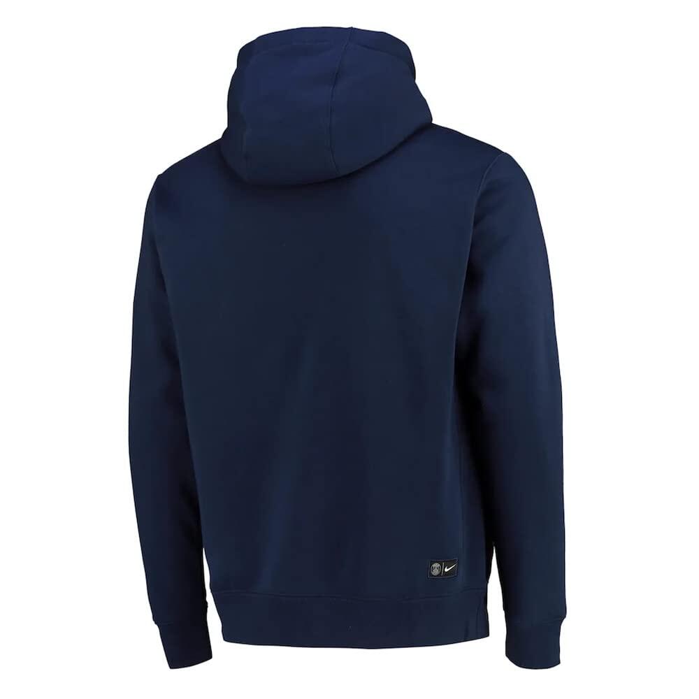 Sweat à capuche en polaire Paris Club - Taille L (bleu marine) 2/3