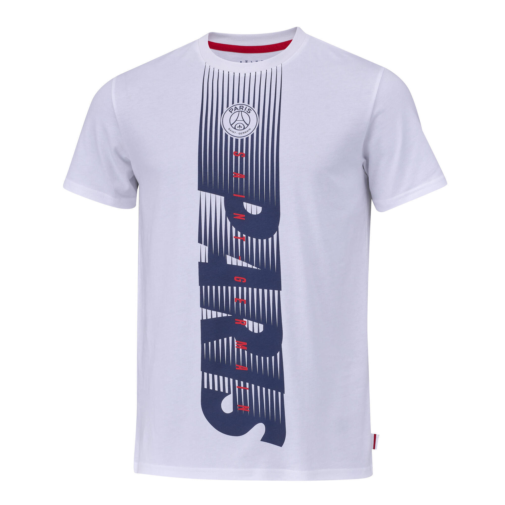 Psg - T-shirt Psg - Collection Officielle Paris Saint Germain - T-shirt Manches Courtes - Blanc - 48 Xl - Decathlon