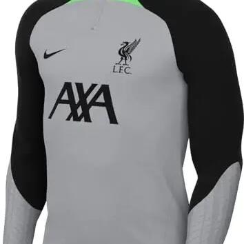 Nike LFC Dri-FIT Strike Drill Top for Men in Wolf Grey