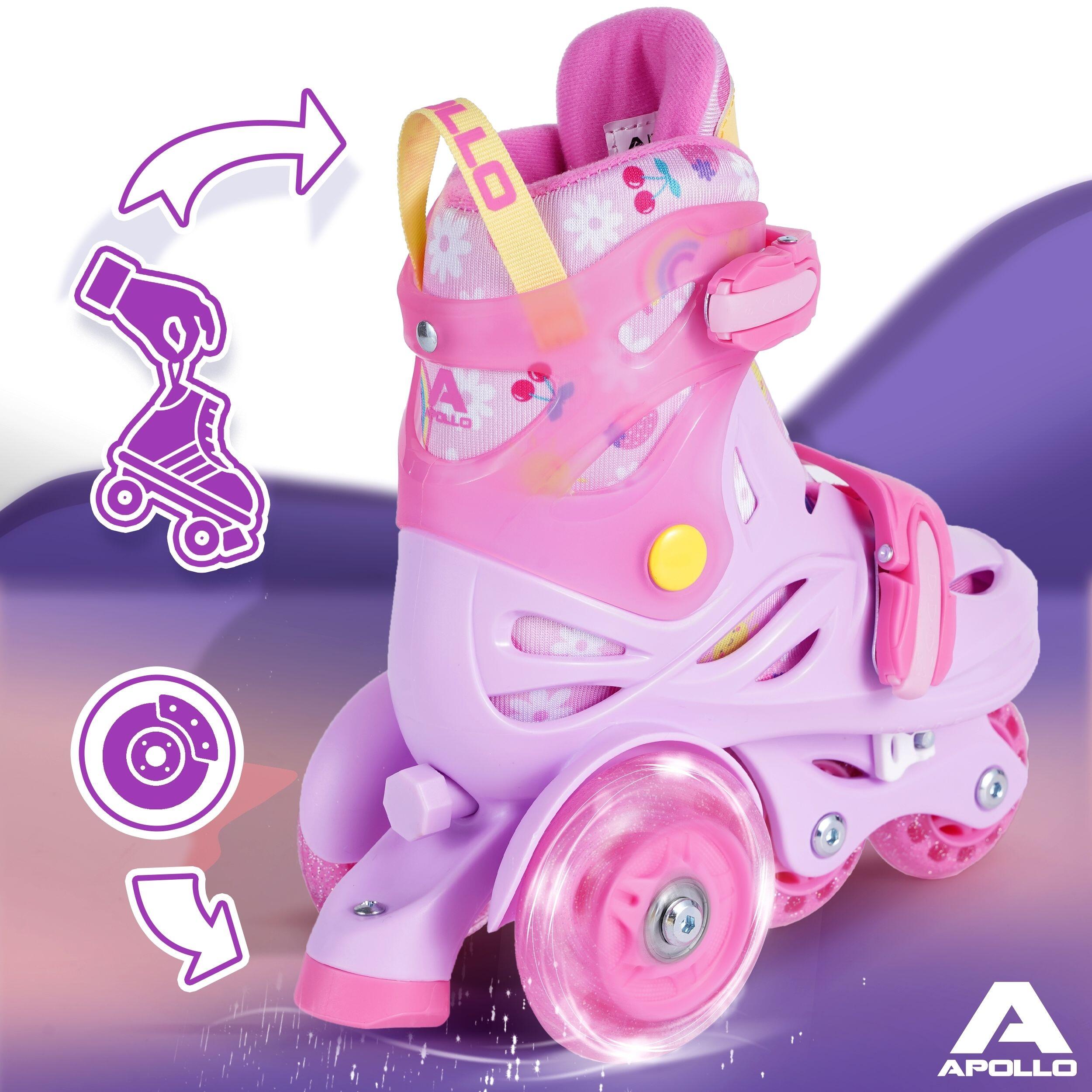 Patins à roulettes Apollo Kids My 1st Skates – réglables avec roues LED 5/7