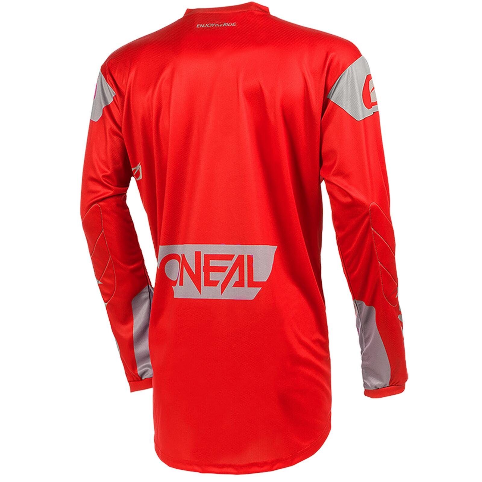 MTB Maillots MATRIX Femme Rouge/Gris 2/3