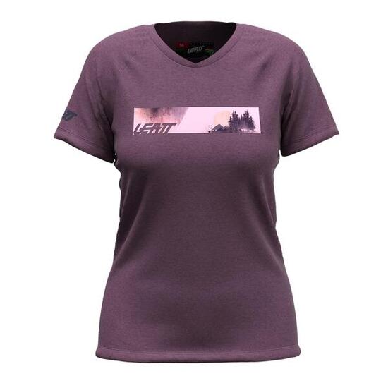 Maillot VTT Femme GRAVITY 2.0 Violet