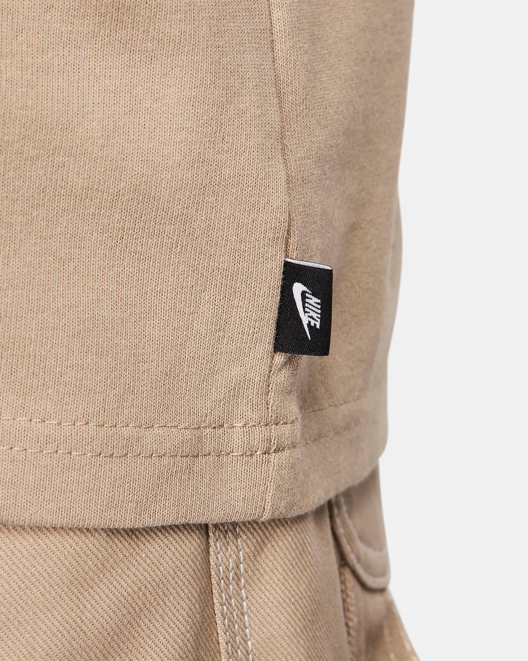 T-shirt uomo nike beige 4/4