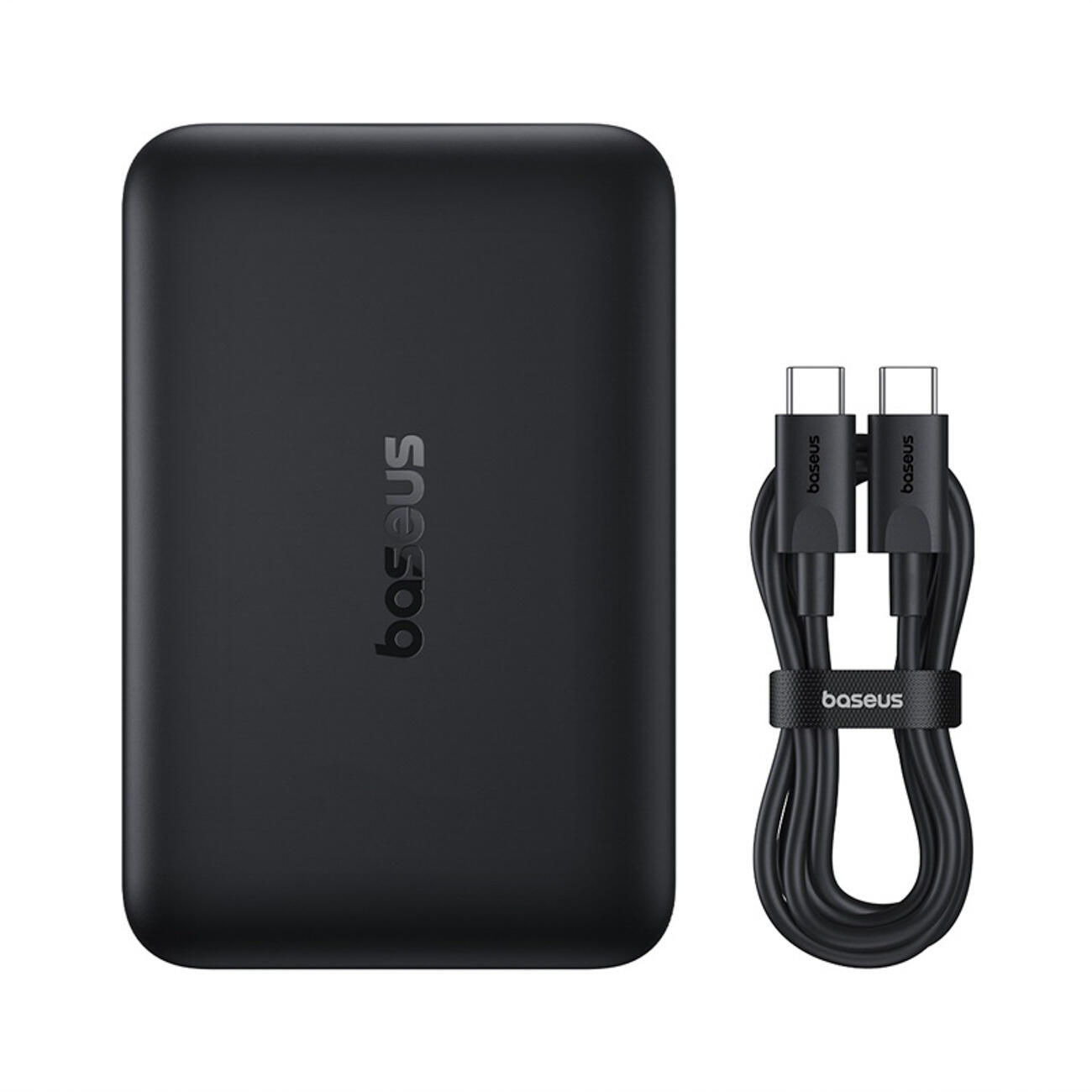 POWER BANK BASEUS 10000 mAh 22,5W INDUCTIEF MAGSAFE SNEL PD QC + KABEL 6/7