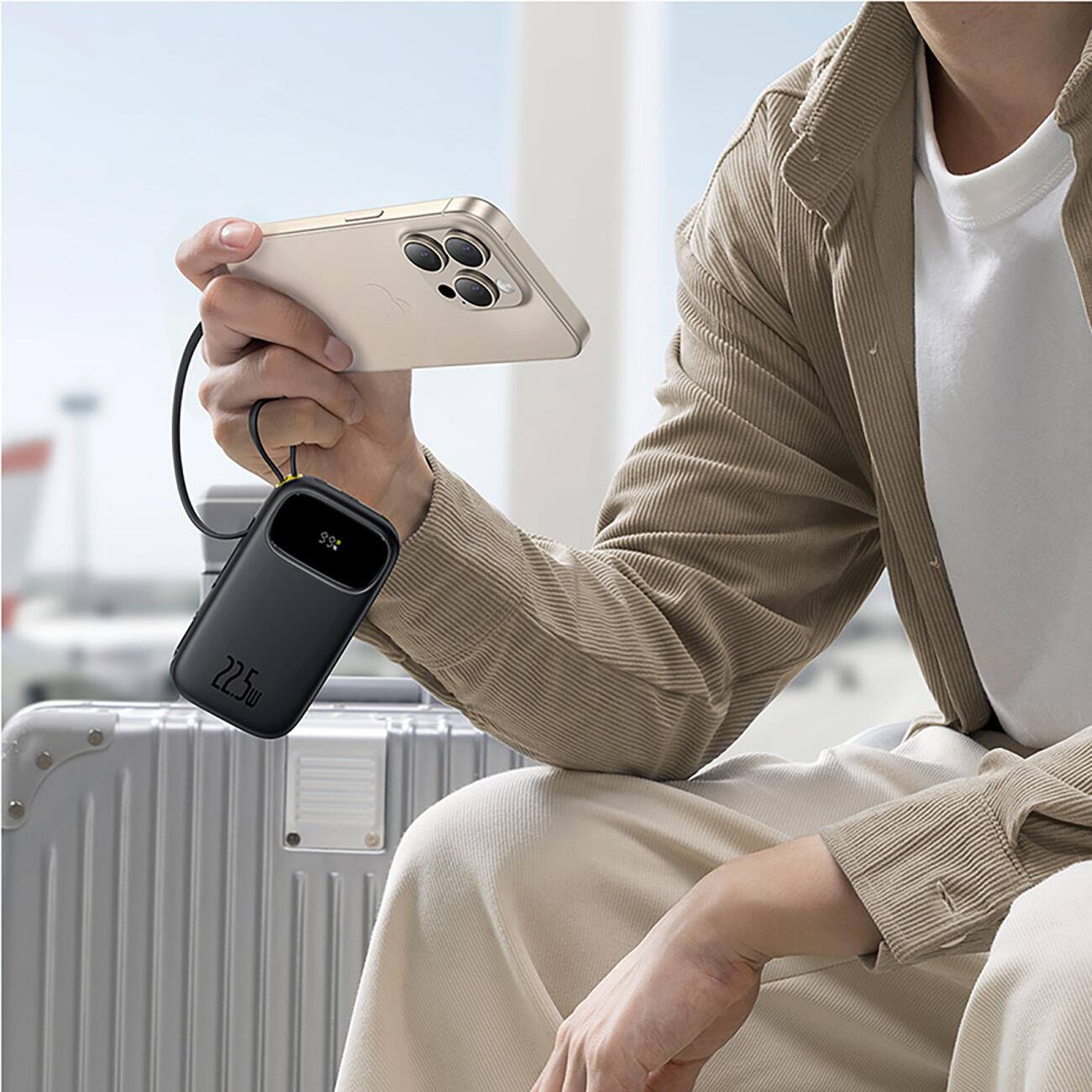 Powerbank Baseus 20000mAh 22.5W USB-C USB-A lightning 4/7