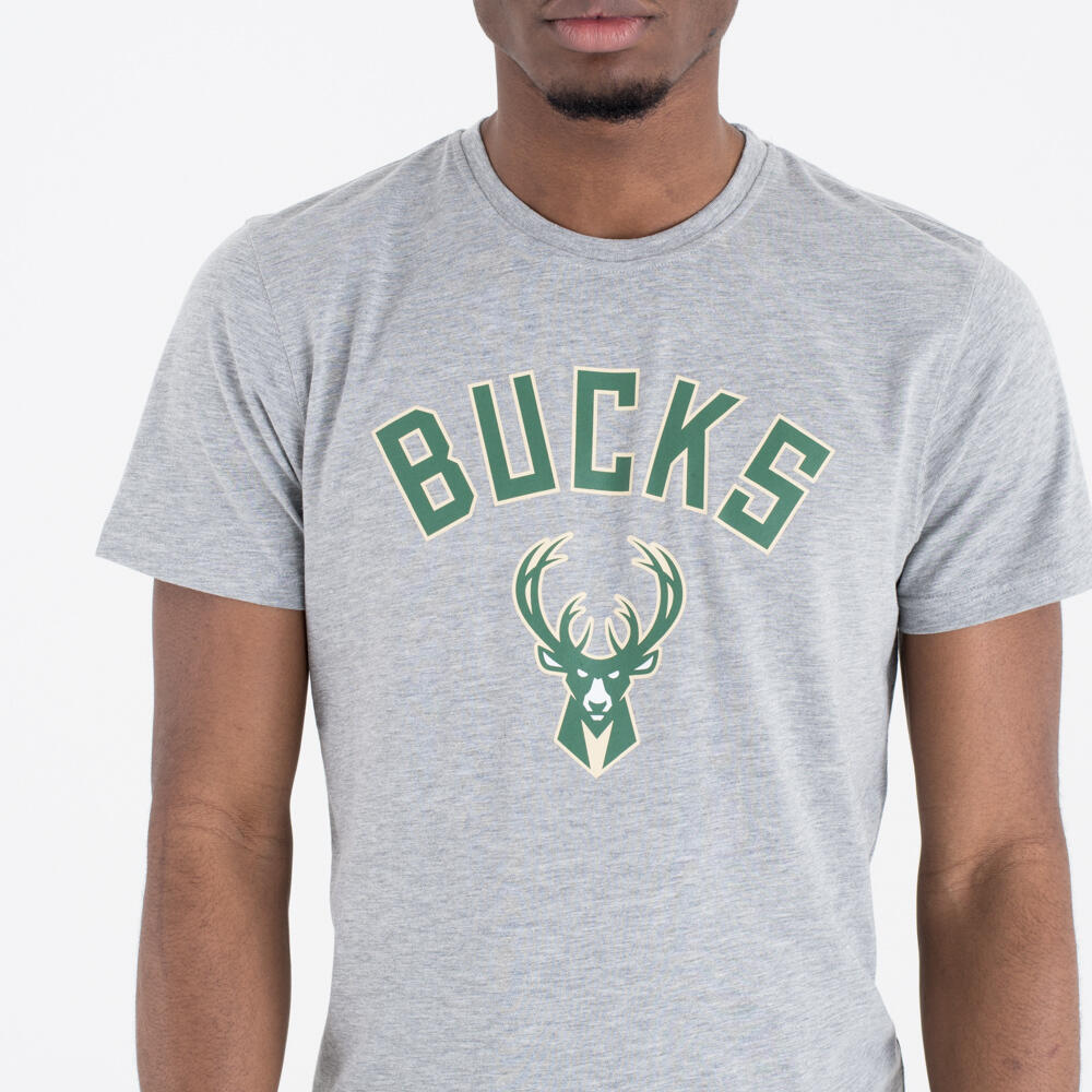 New EraT - s h i r t   logo Milwaukee Bucks 3/5