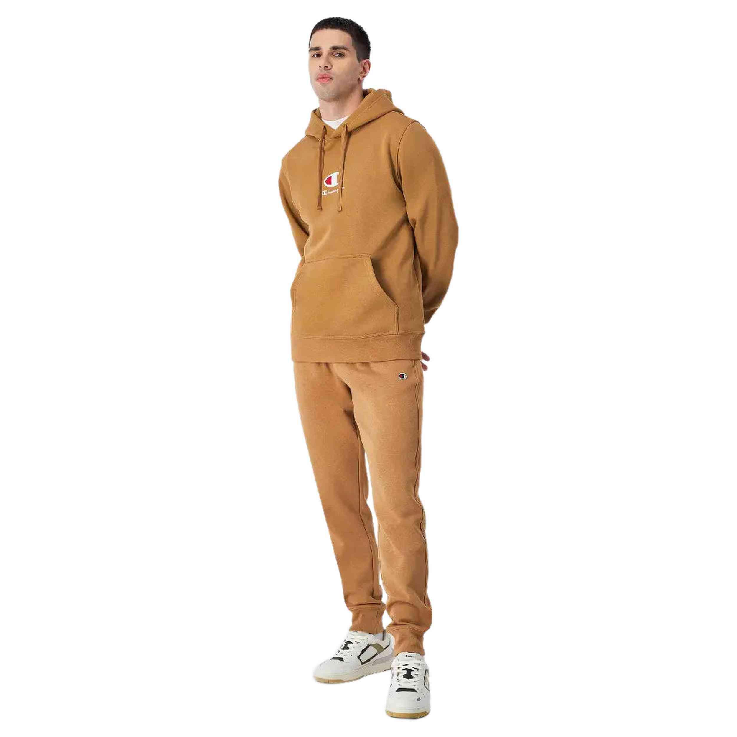 Felpa Uomo   Felpa marrone 220268-MS034 3/4