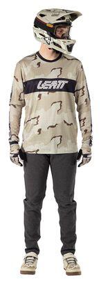 Maglia a maniche lunghe Leatt Gravity 3.0 Beige 3/7