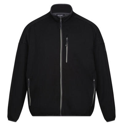 Regatta regatta fleeces kames heren black marl(agave green)