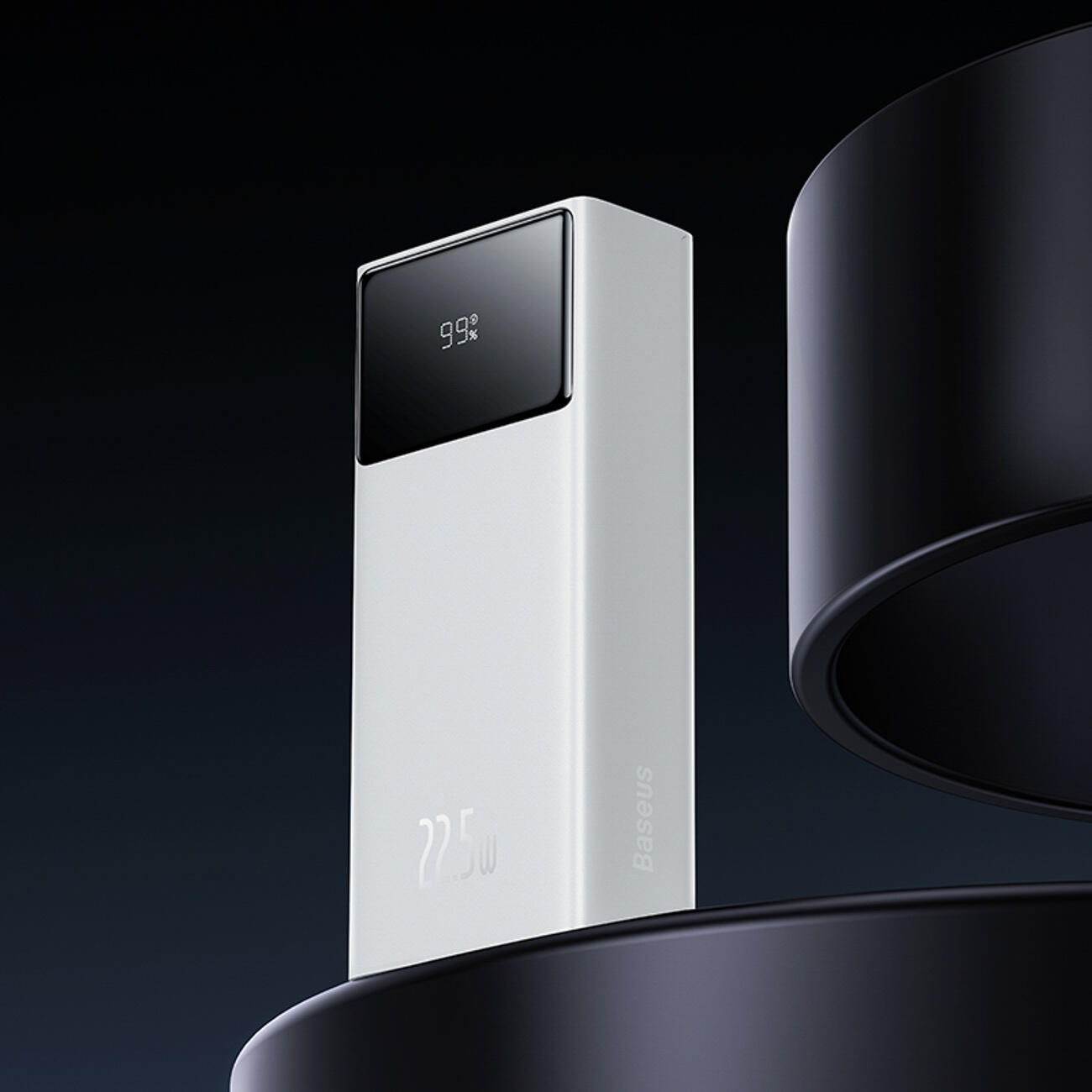 BASEUS POWERBANK 30000 MAH USB-C PD 22.5W MET KABEL 2/7