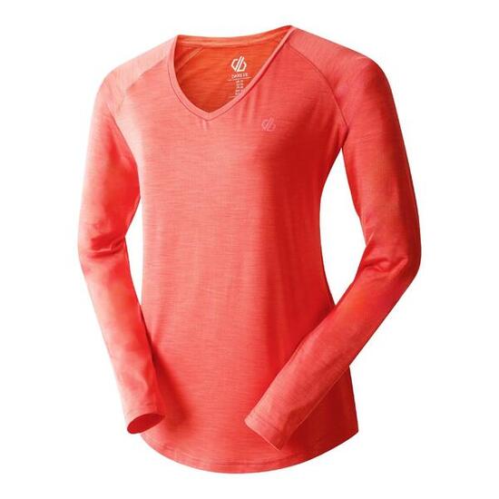 T Shirts Et Chemises Femme - Dare2B Discernible Tee LONG W - Peach Bloom