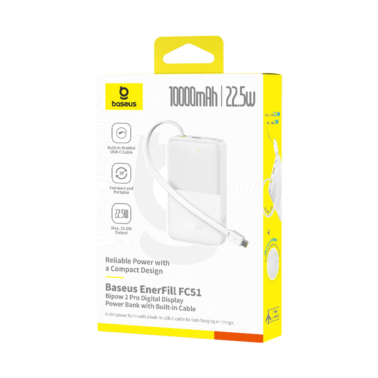 Baseus Powerbank 10000 mAh Bipow2 Pro 22,5W Snel Laden 7/7