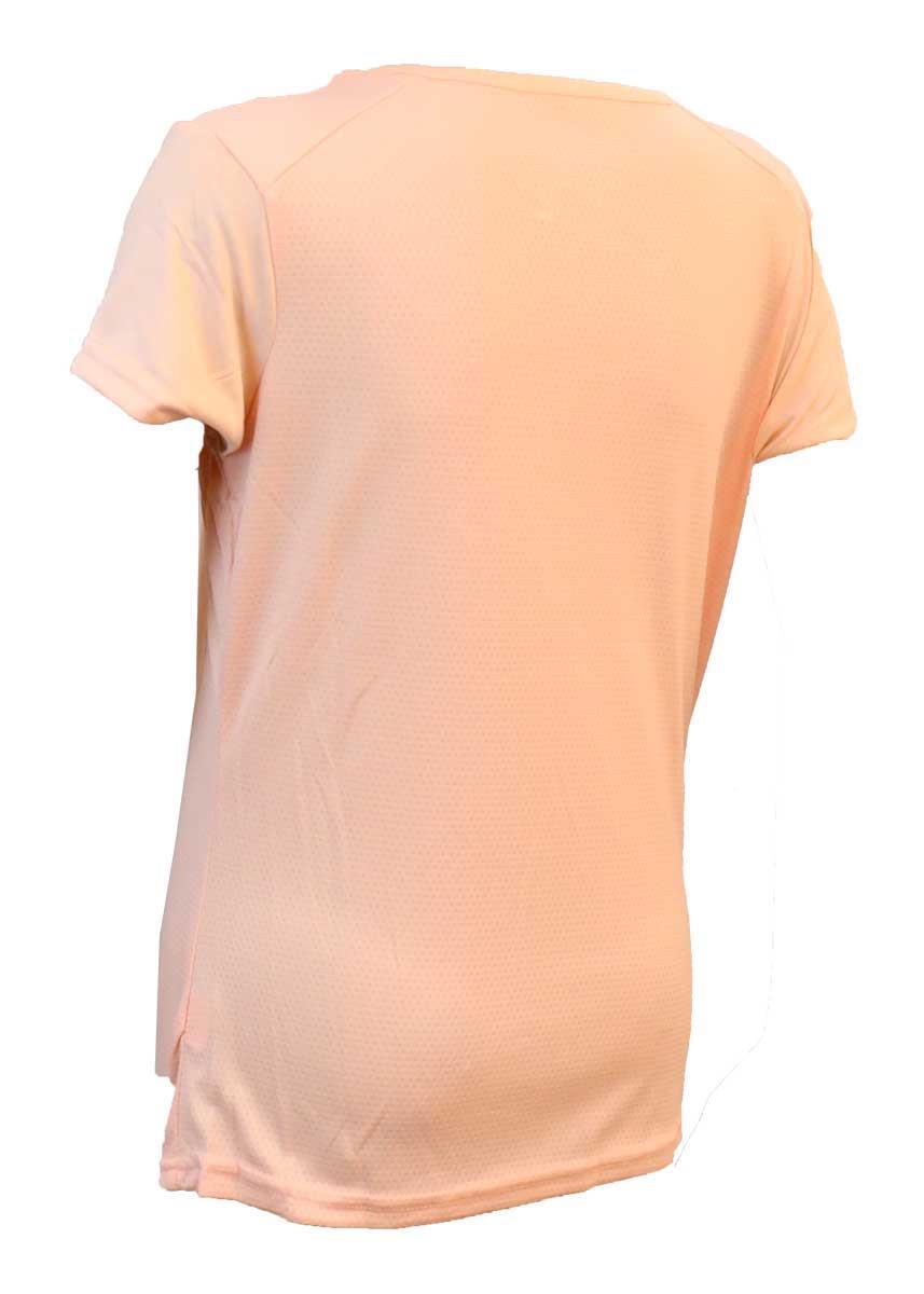 Camiseta feminina Joluvi Spitt - Rosa Coral - Tamanho P 2/2