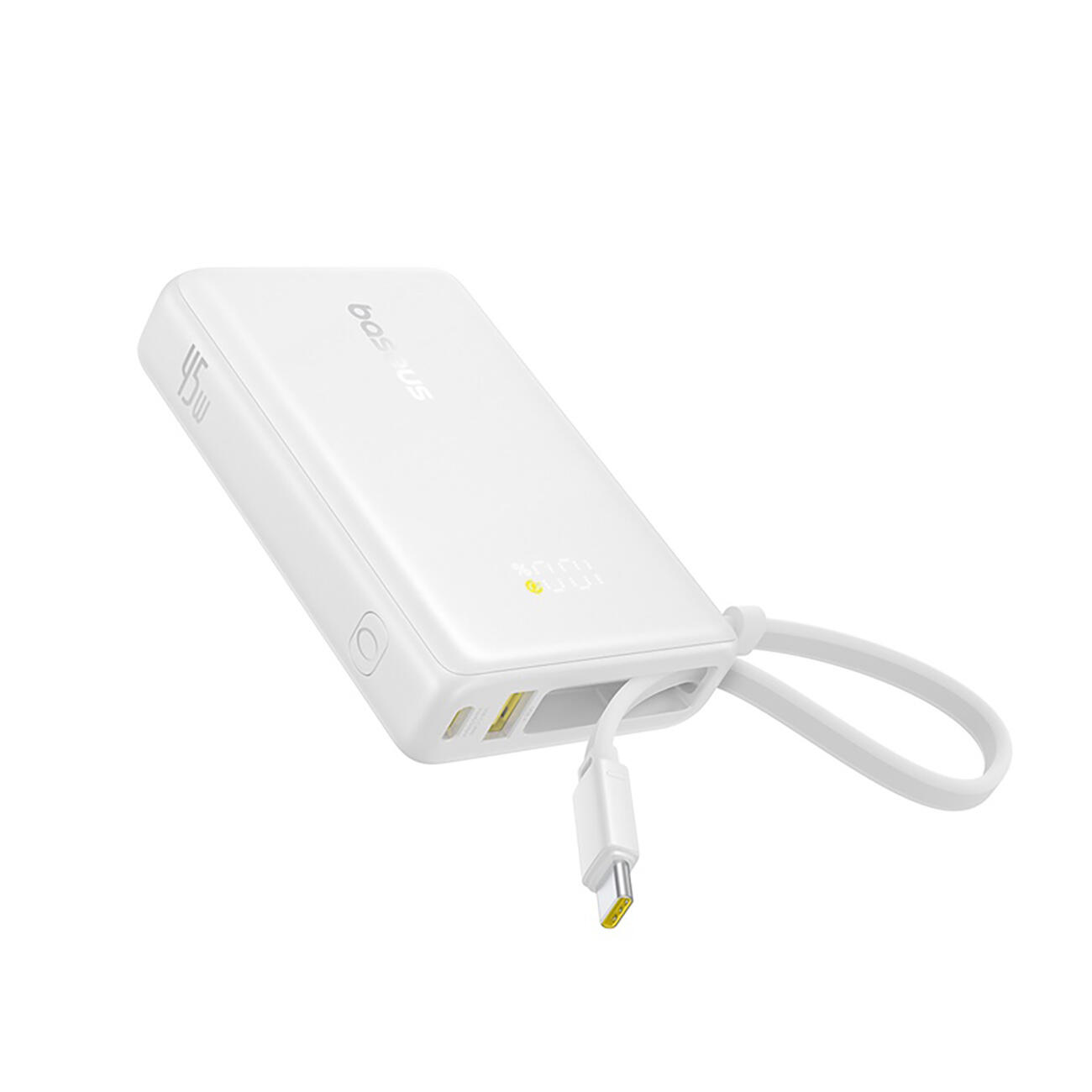 Caricabatterie Portatile Baseus PicoGo 10000mAh 45W USB-C USB-A Con Cavo 6/7