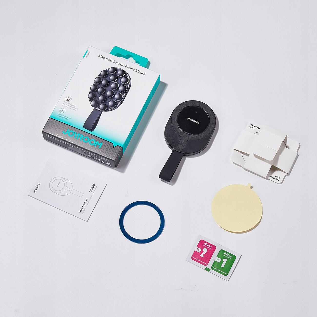 Uchwyt na telefon Joyroom magsafe magnetyczny z przyssawkami 4/5