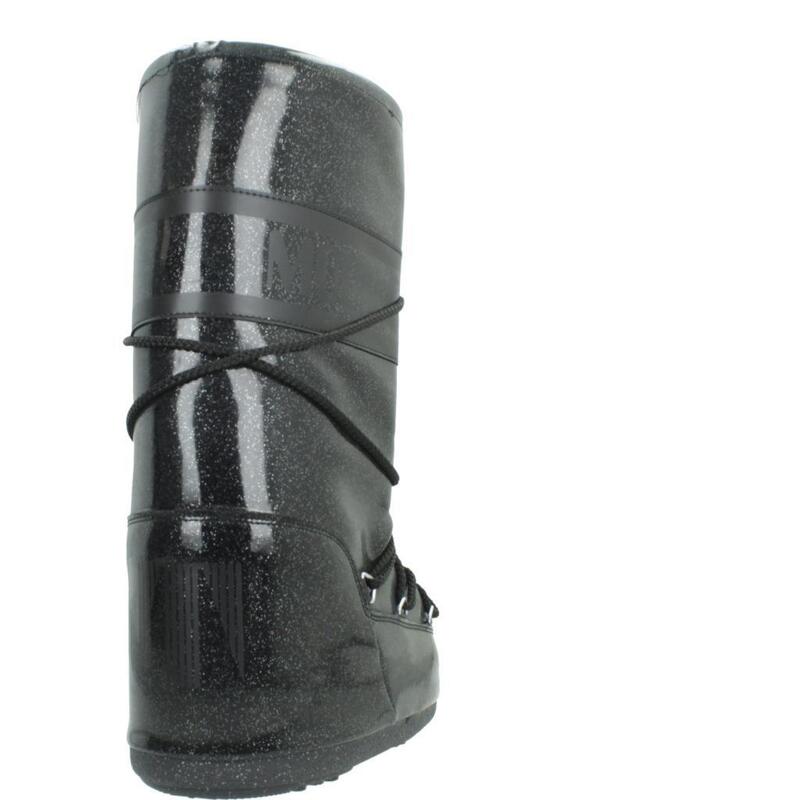 Cizme Moon Boot Model Mb Icon Glitter Culoare Negru