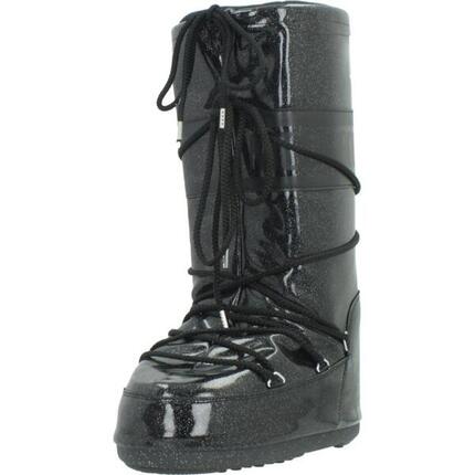 Bottes Moon Boot Modèle Mb Icon Glitter Couleur Noir