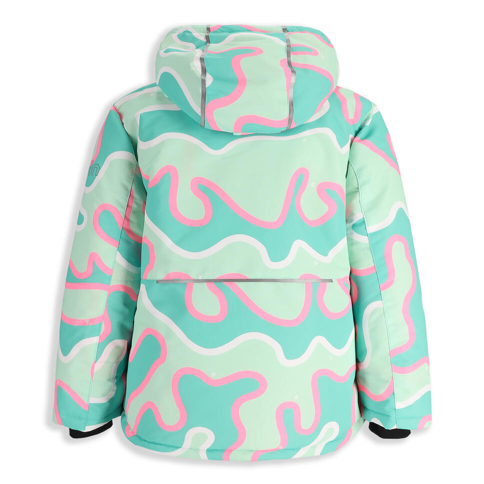 Kurtka narciarska dla dzieci snowboard wodoodporna Lemon Explore ZL5