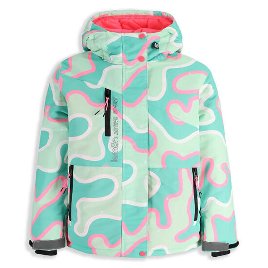 Kinder Skijacke mit Kapuze Wasserfest ZL5