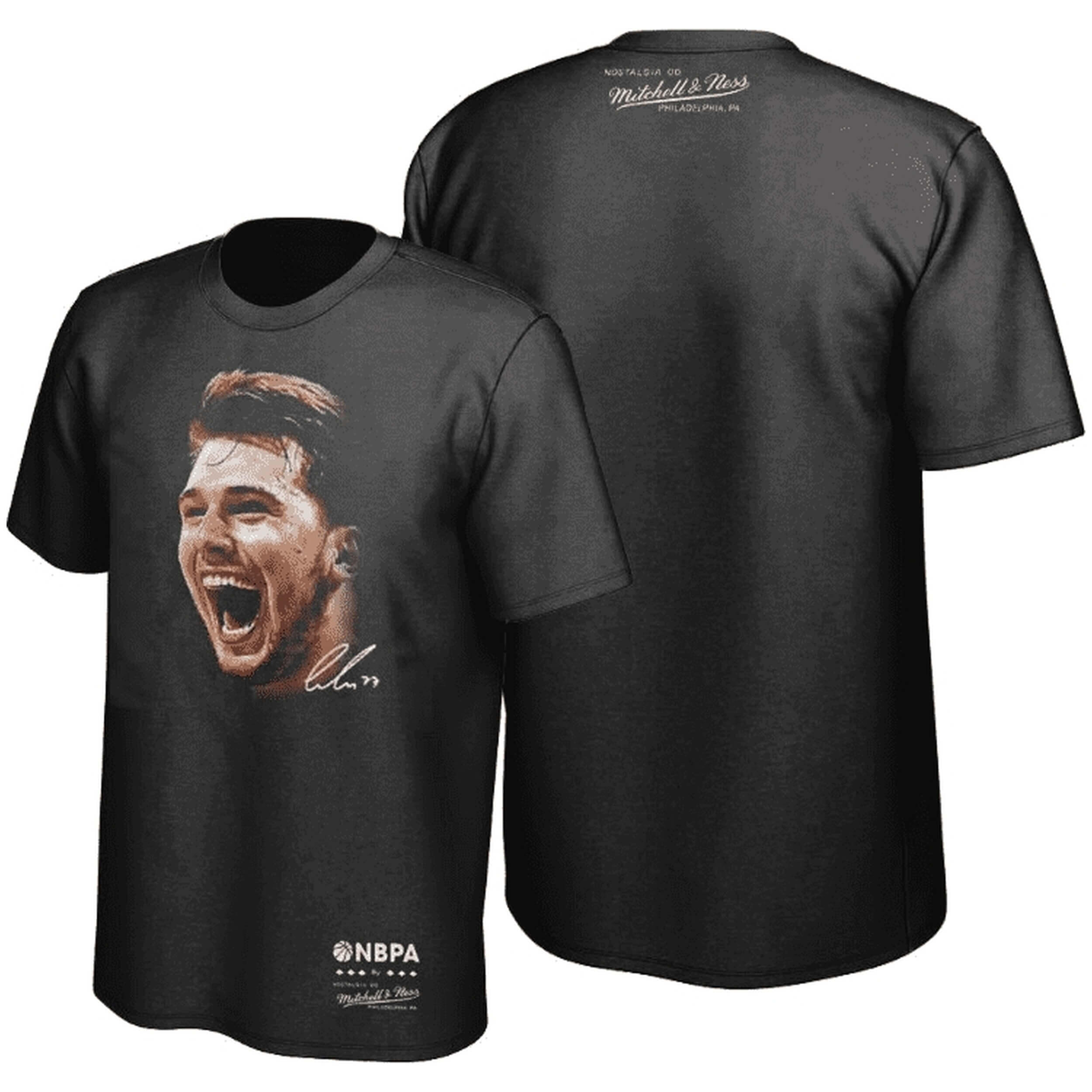 Maglia a maniche corte Mitchell & ness modello BMTRMO19608-DMABLCKLDO per uomini 2/2