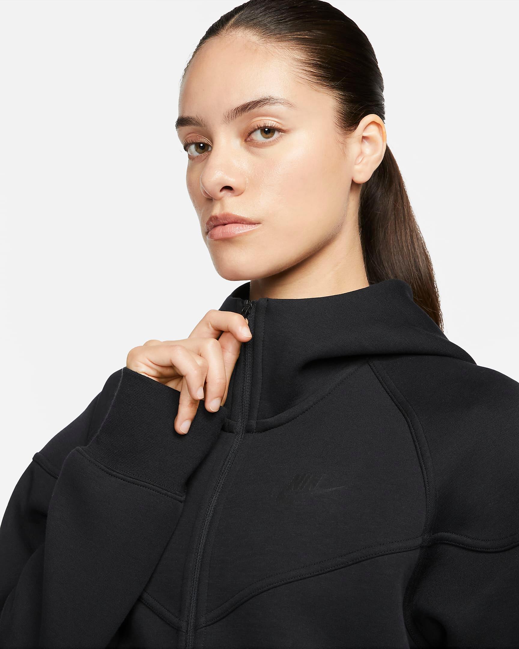 Bluza z Kapturem I Suwakiem Na Całej Długości Tech Fleece Windrunner Rozmiar XS… 3/4