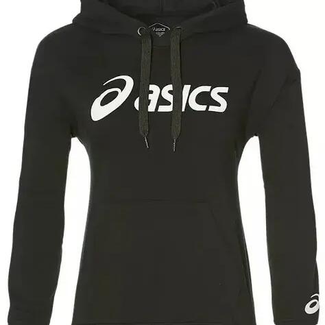 Women’s Hoodie Asics Big Black