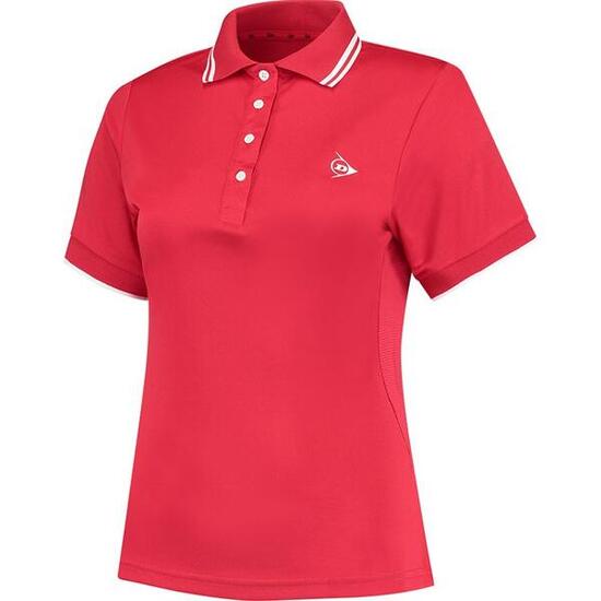 Koszulka do squasha damska Dunlop Club Polo z kołnierzykiem
