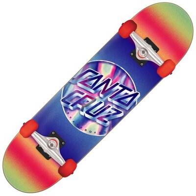 Santa Cruz Iridescent Dot Skateboard Rouge Violet 8.25