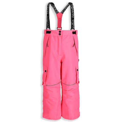 Mädchen Skihose mit Trägern ZL5 rosa