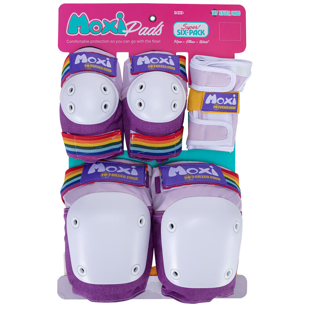 187 KILLER PADS フローラルパッドセット 187 KILLER PADS – 6 Pack Knee, Elbow & Wrist Guard Protection Set