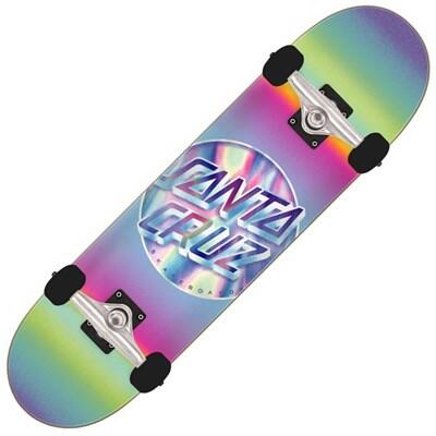 Skateboard Santa Cruz Iridescent Dot Rose Violet 8.0