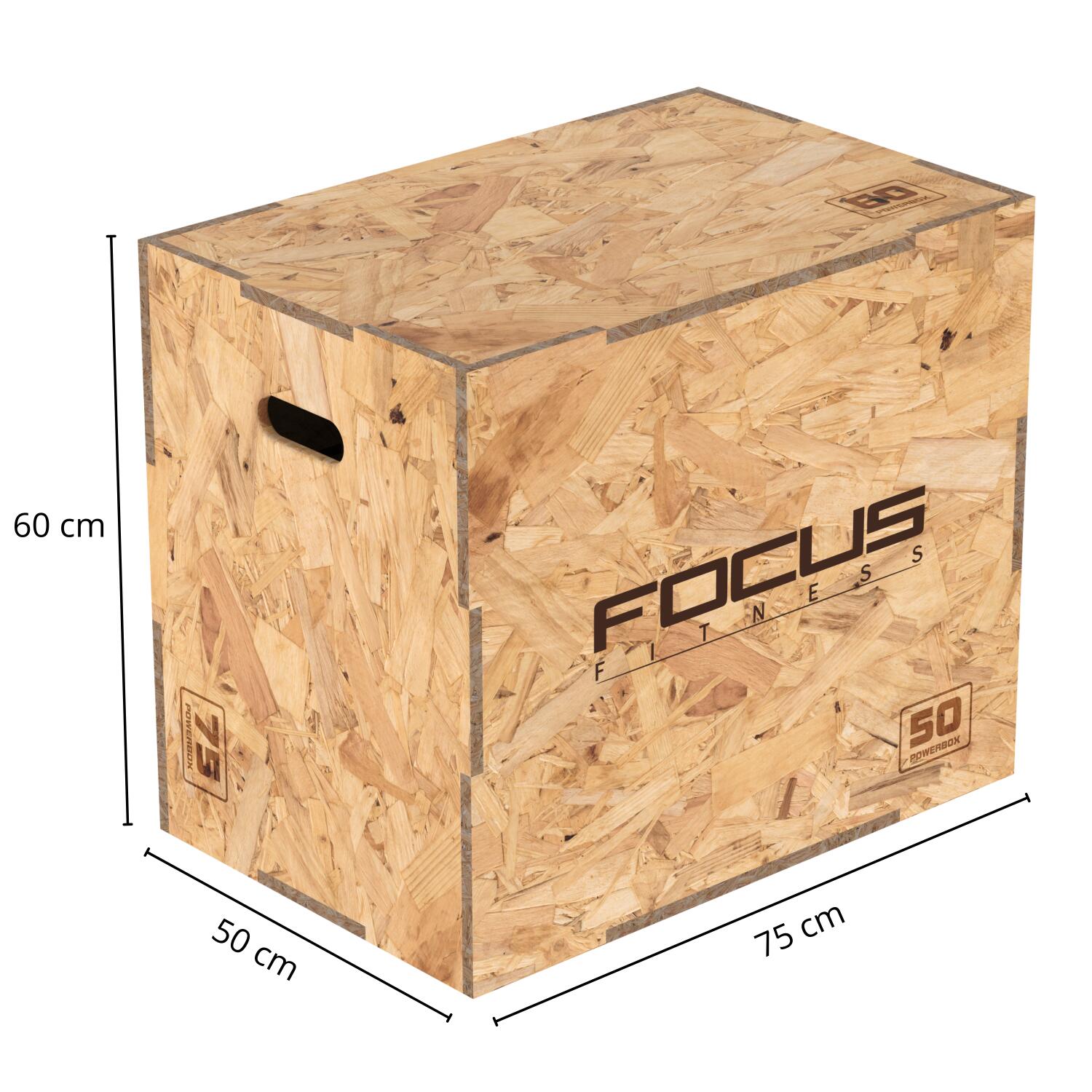 Plyo box – Bois – 3 hauteurs 4/4